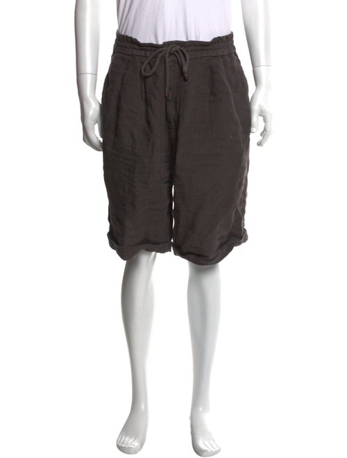 Brunello Cucinelli Linen Jogger Shorts