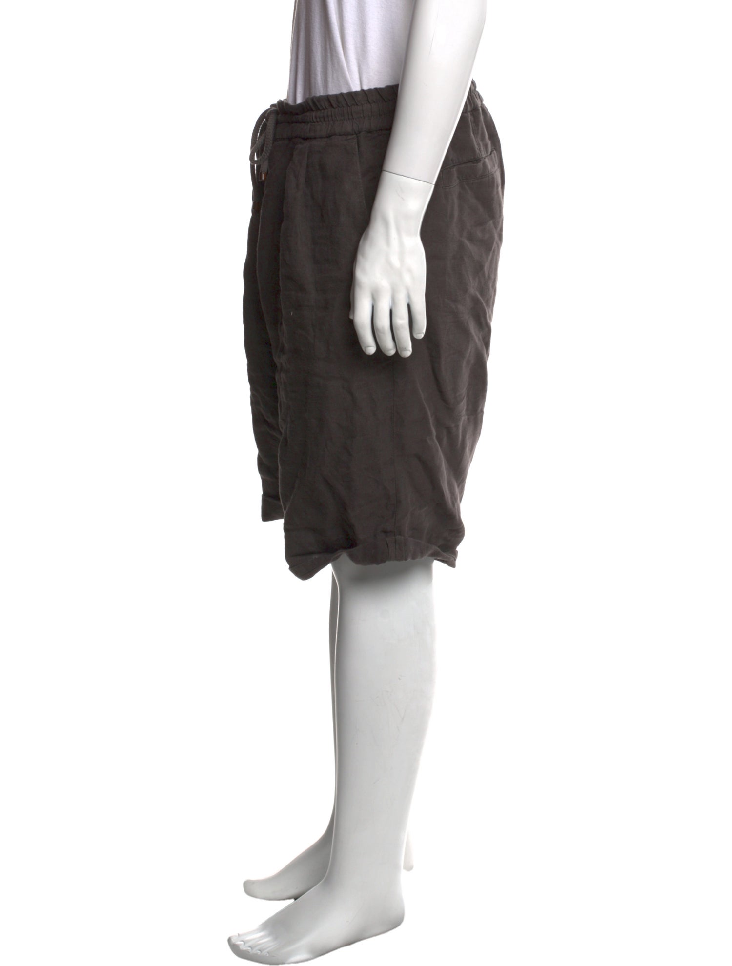 Brunello Cucinelli Linen Jogger Shorts