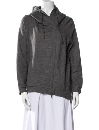 Brunello Cucinelli Cashmere V-Neck Sweatshirt