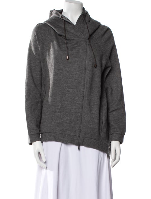 Brunello Cucinelli Cashmere V-Neck Sweatshirt