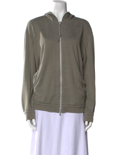 Brunello Cucinelli V-Neck Long Sleeve Sweatshirt