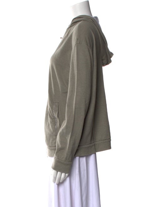 Brunello Cucinelli V-Neck Long Sleeve Sweatshirt