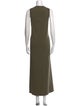 Brunello Cucinelli Crew Neck Long Dress