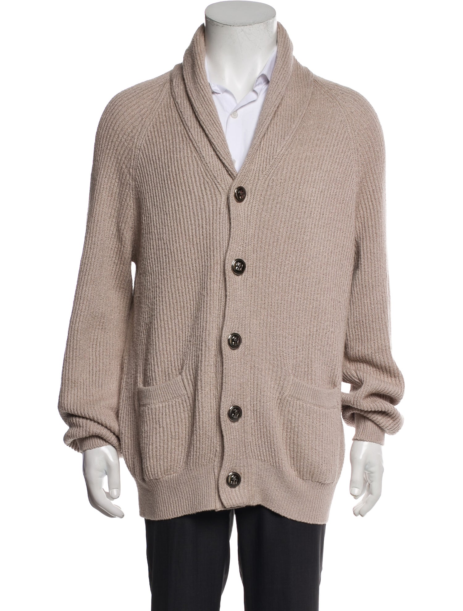 Brunello Cucinelli V-Neck Long Sleeve Cardigan