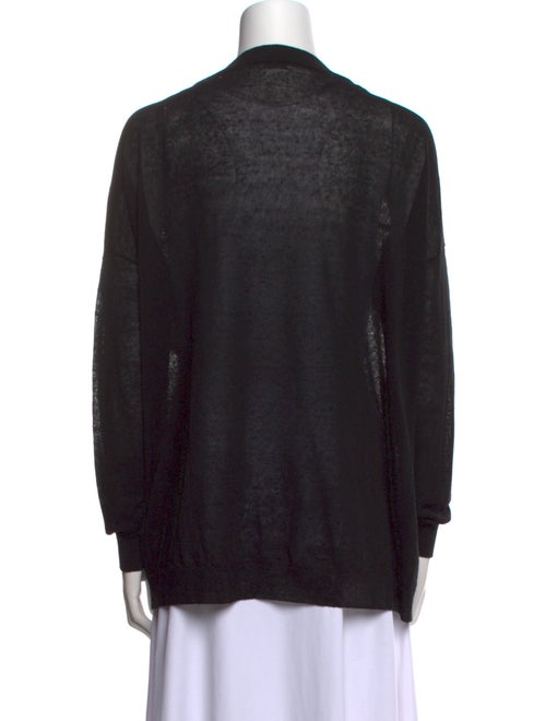 Brunello Cucinelli Linen V-Neck Sweater