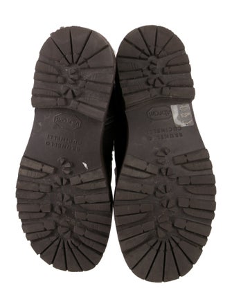 Brunello Cucinelli Leather Combat Boots