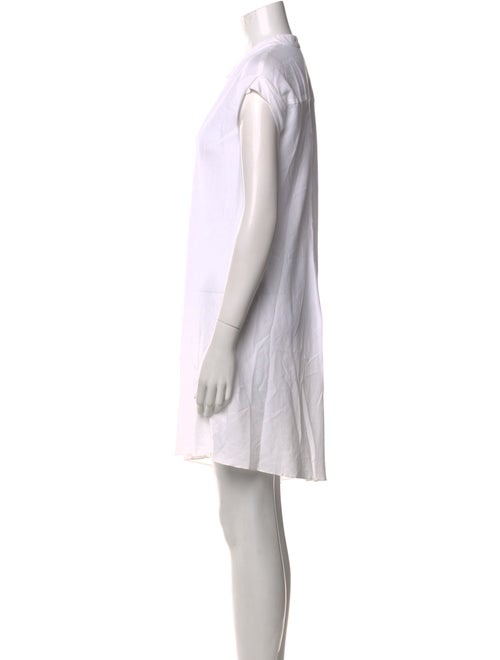 Brunello Cucinelli V-Neck Mini Dress