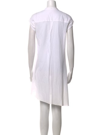 Brunello Cucinelli V-Neck Mini Dress