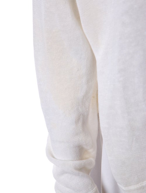 Brunello Cucinelli Linen V-Neck Sweater