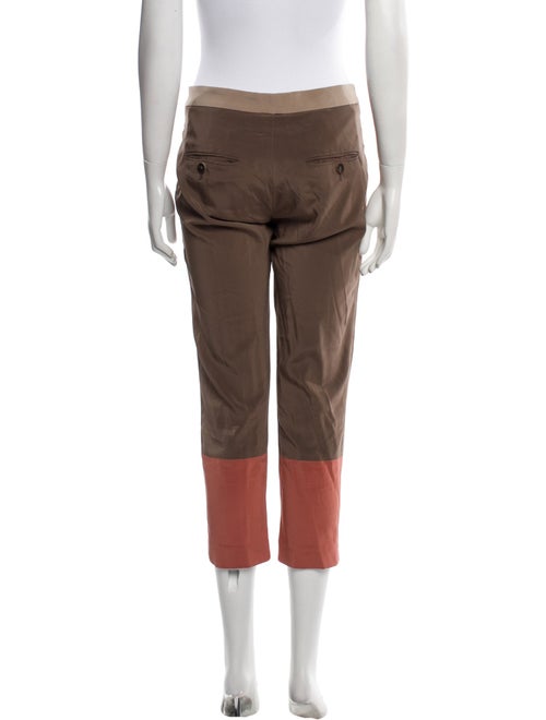 Brunello Cucinelli Silk Straight Leg Pants