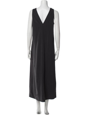Brunello Cucinelli V-Neck Long Dress