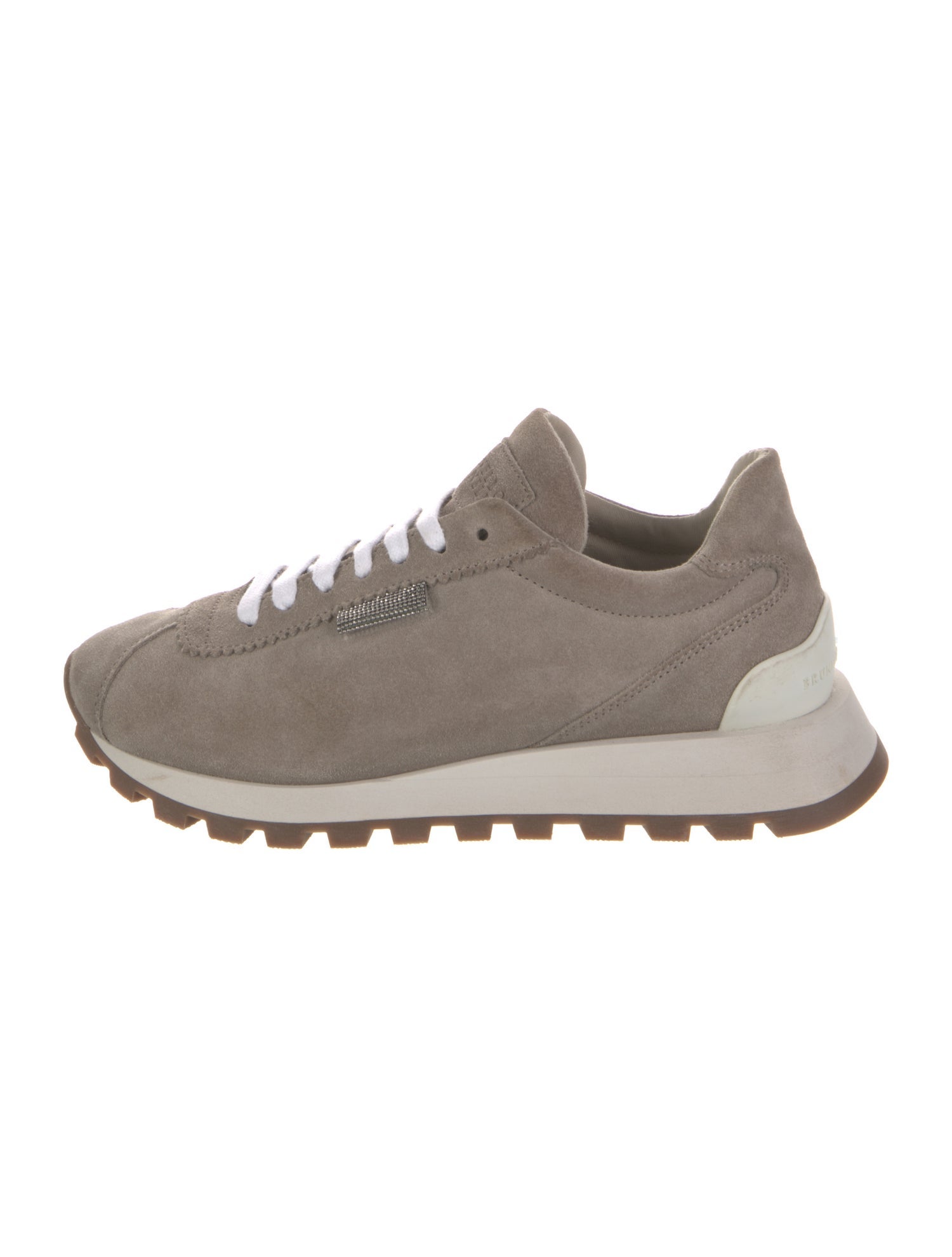 Brunello Cucinelli Monili Suede Sneakers