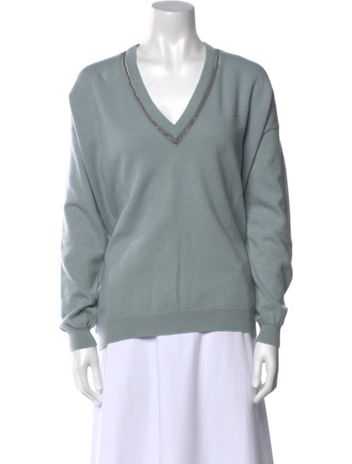 Brunello Cucinelli Cashmere V-Neck Sweater