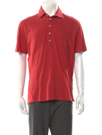 Brunello Cucinelli Collar Short Sleeve Polo Shirt