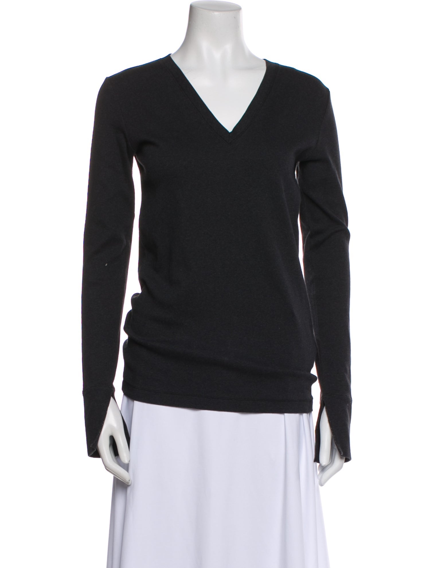 Brunello Cucinelli V-Neck Long Sleeve Sweatshirt w/ Tags