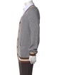 Brunello Cucinelli Striped V-Neck Cardigan