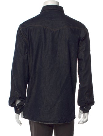 Brunello Cucinelli Long Sleeve Denim Shirt