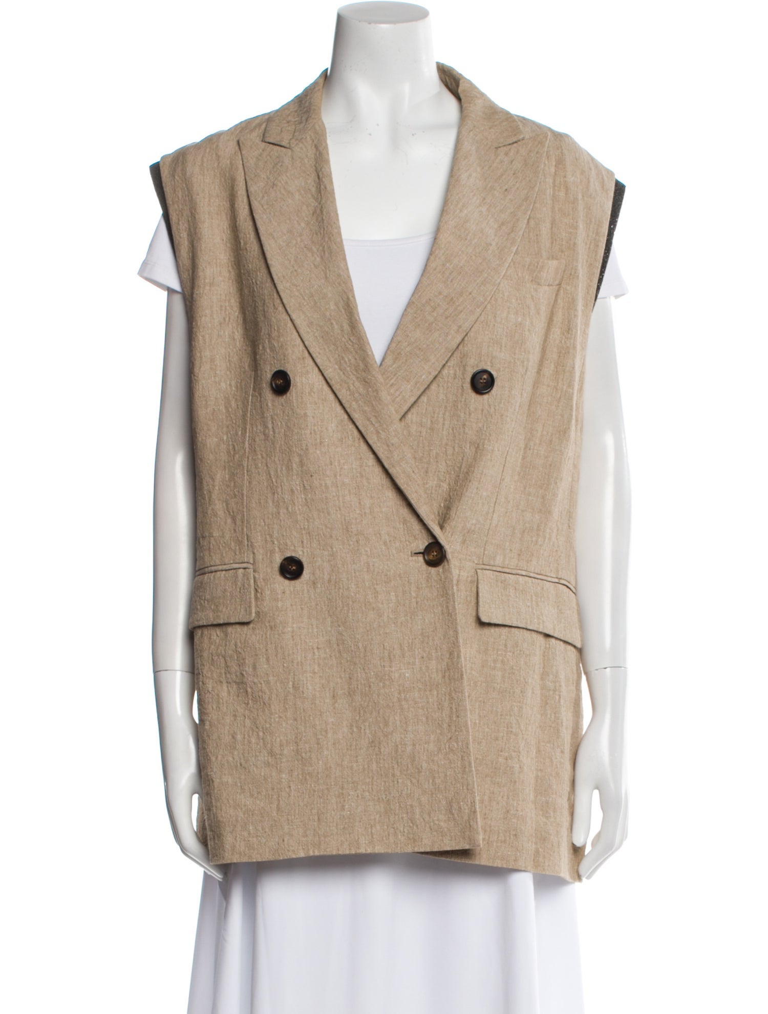 Brunello Cucinelli Linen Vest
