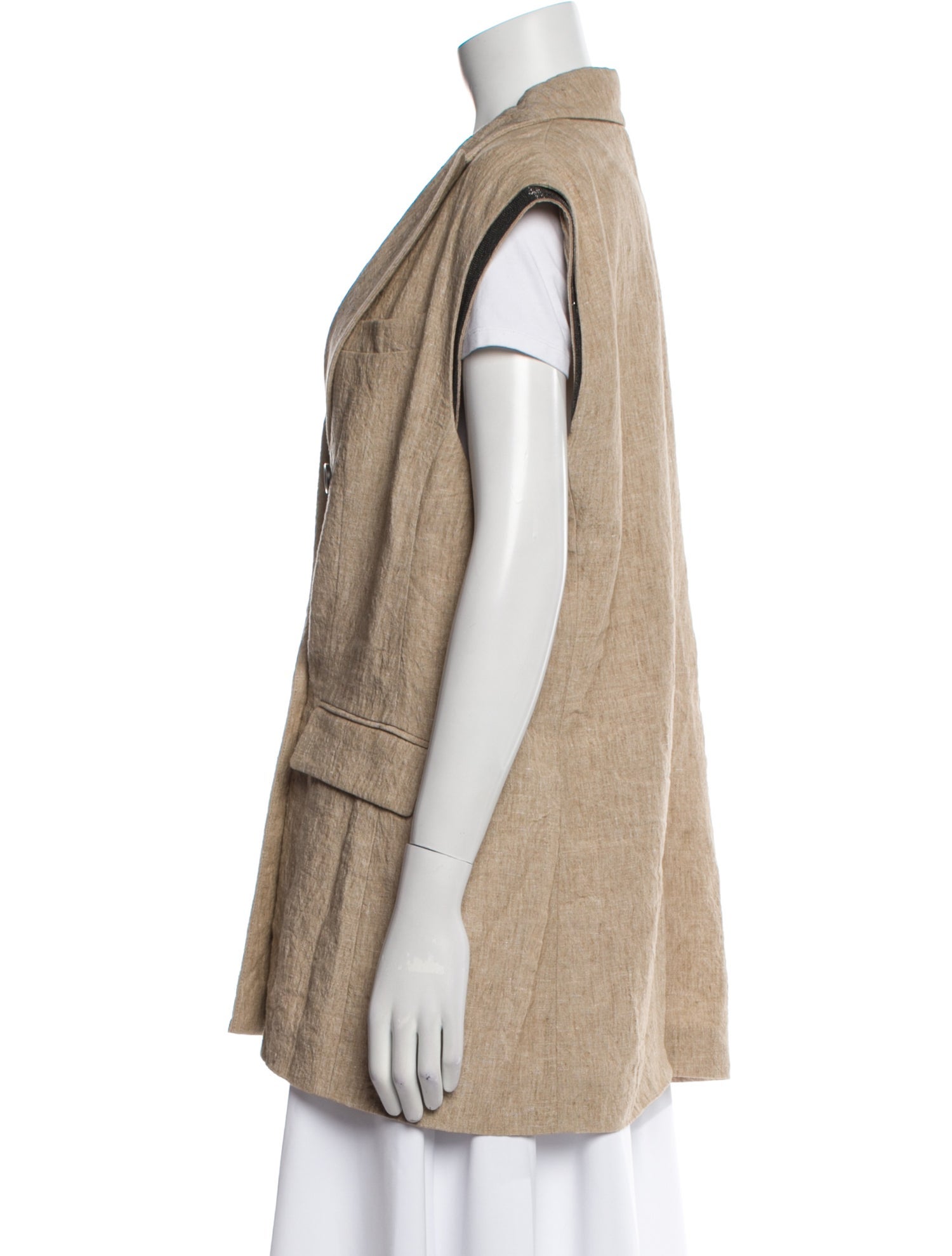Brunello Cucinelli Linen Vest