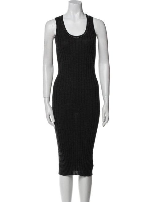 Brunello Cucinelli Cashmere Midi Length Dress