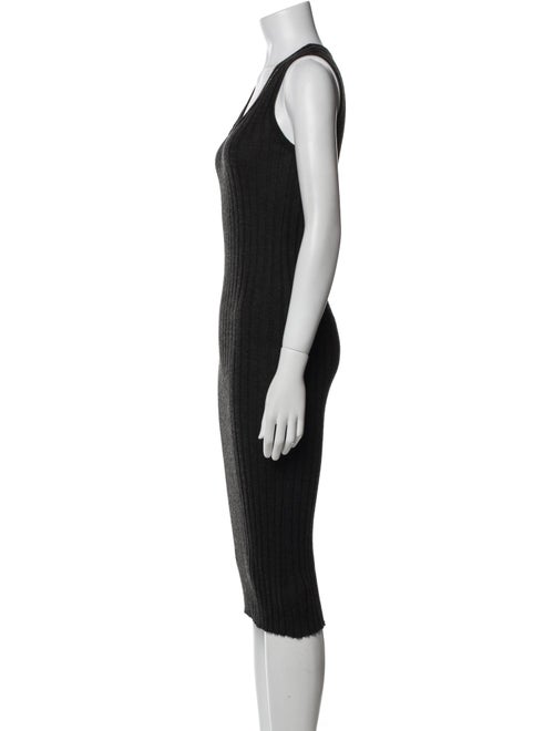 Brunello Cucinelli Cashmere Midi Length Dress