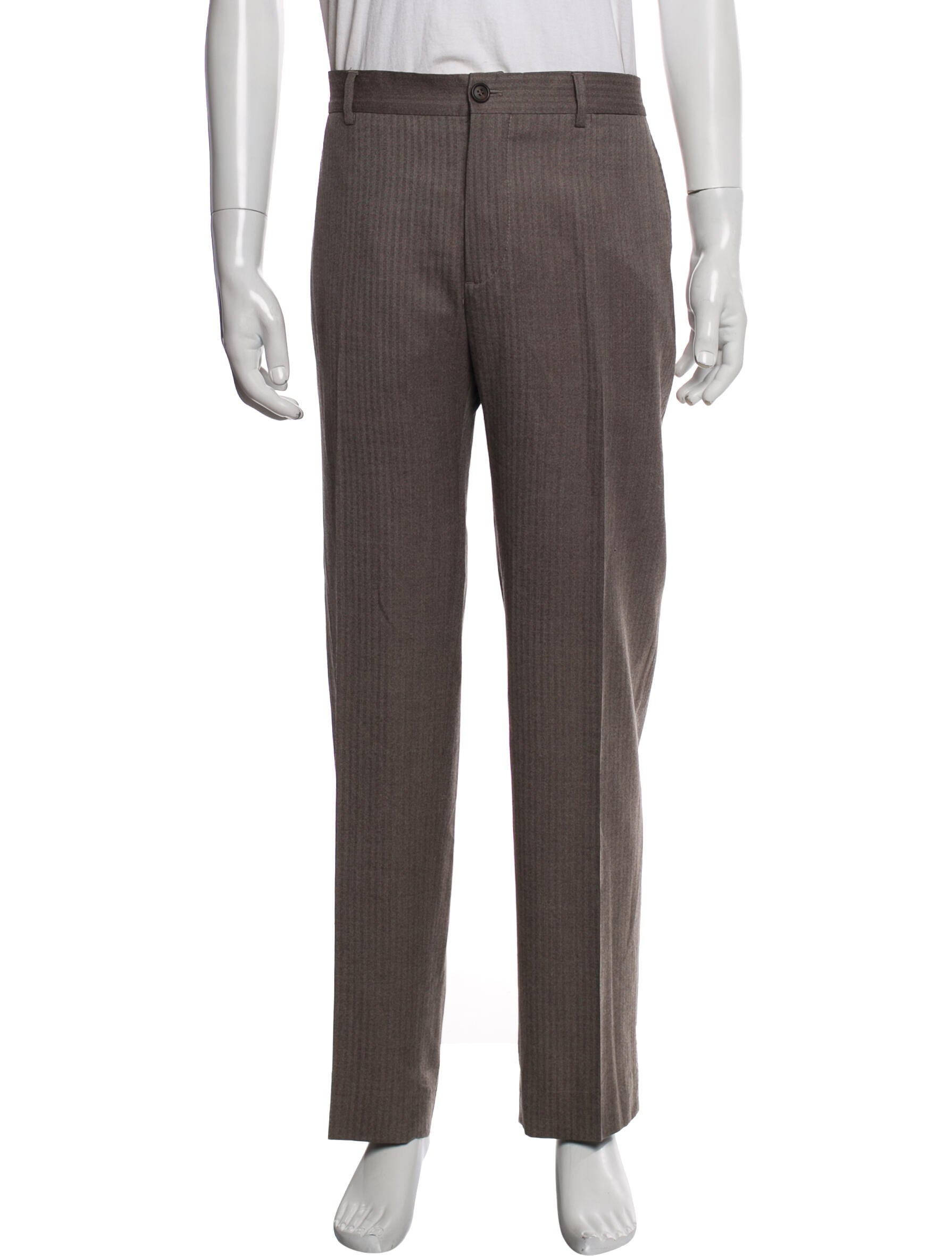 Brunello Cucinelli Wool Striped Two-Piece Suit
