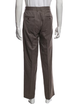 Brunello Cucinelli Wool Striped Two-Piece Suit