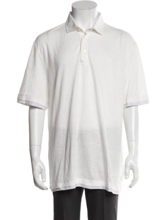 Brunello Cucinelli Crew Neck Short Sleeve Polo Shirt