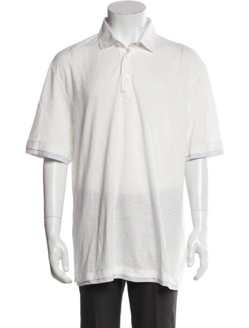 Brunello Cucinelli Crew Neck Short Sleeve Polo Shirt