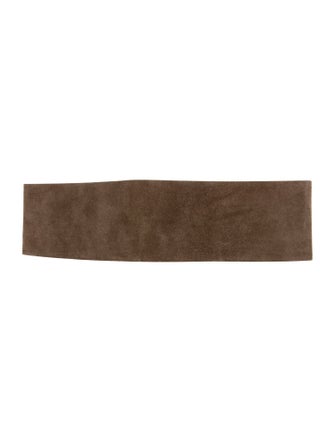 Brunello Cucinelli Wide Suede Waist Belt