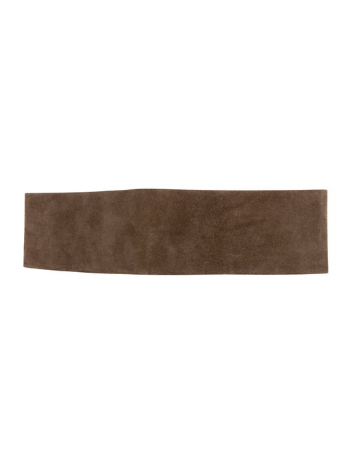 Brunello Cucinelli Wide Suede Waist Belt