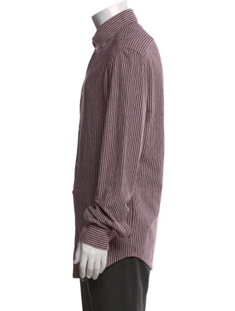 Brunello Cucinelli Striped Long Sleeve Shirt