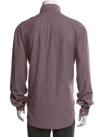 Brunello Cucinelli Striped Long Sleeve Shirt
