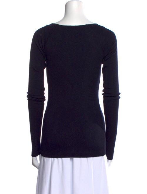 Brunello Cucinelli V-Neck Long Sleeve T-Shirt