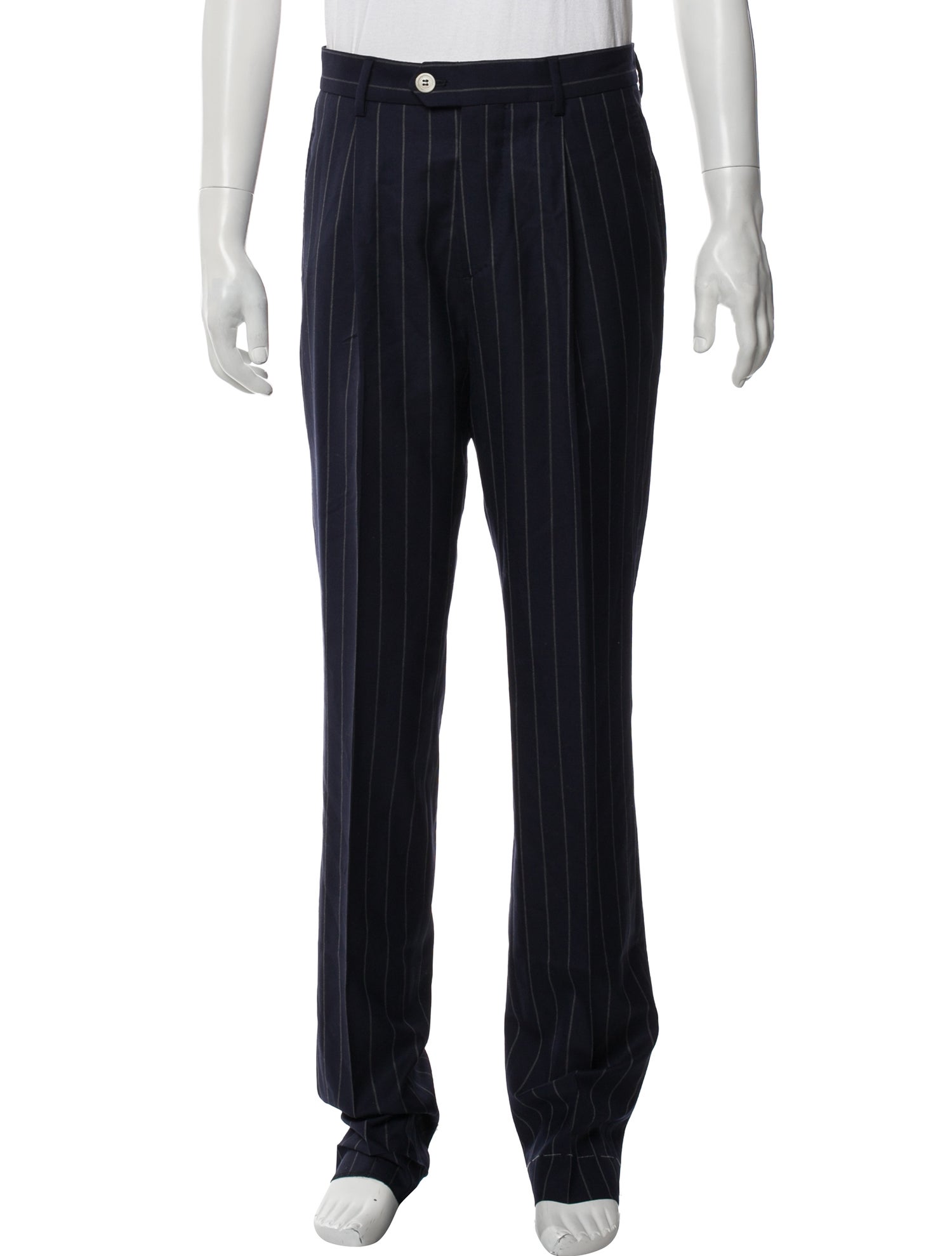 Brunello Cucinelli Virgin Wool Dress Pants