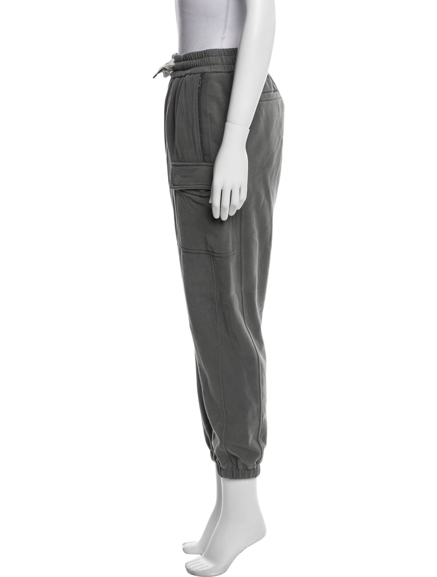 Brunello Cucinelli Beaded Accents Sweatpants