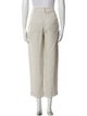 Brunello Cucinelli Linen Straight Leg Pants