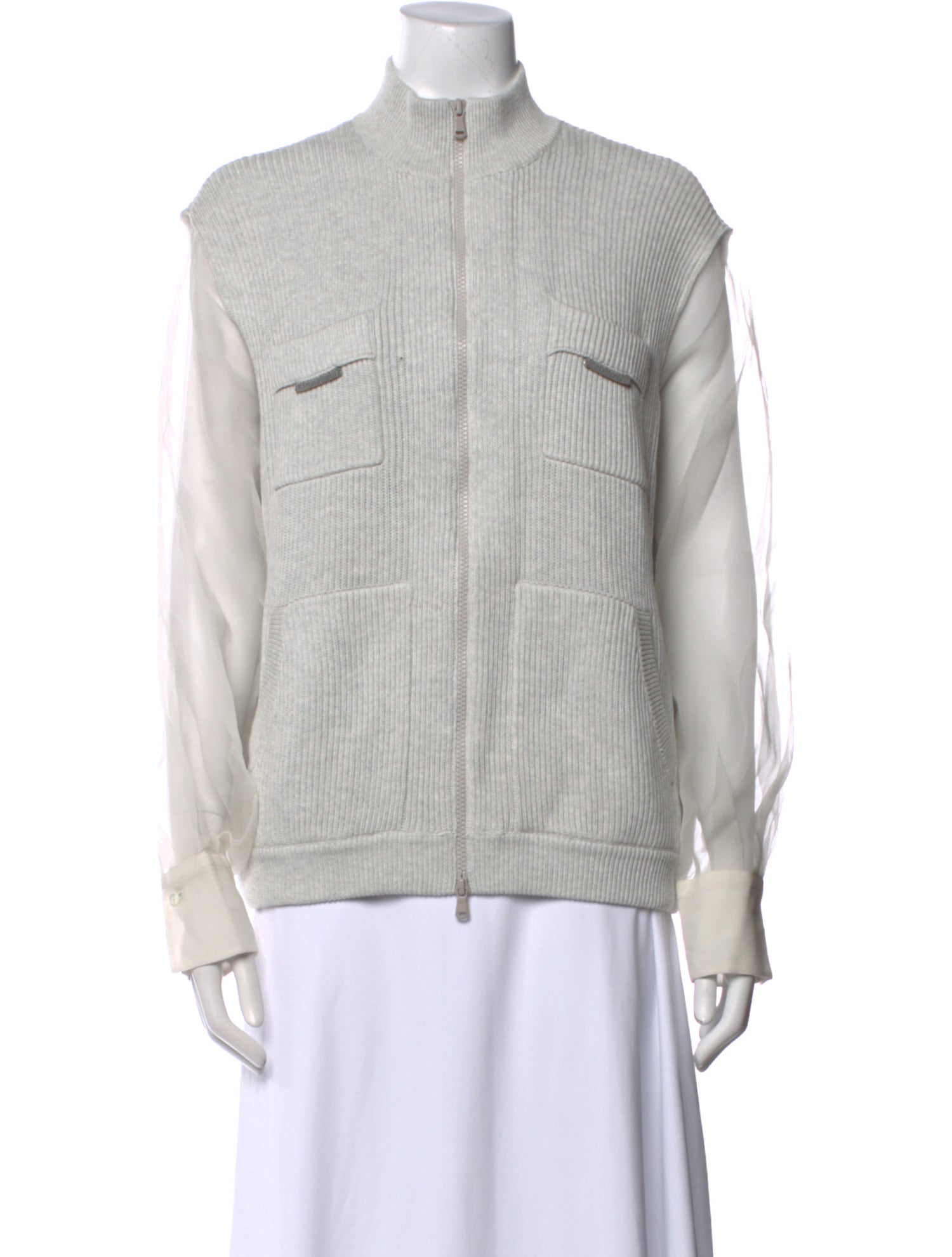 Brunello Cucinelli Mock Neck Sweater w/ Tags