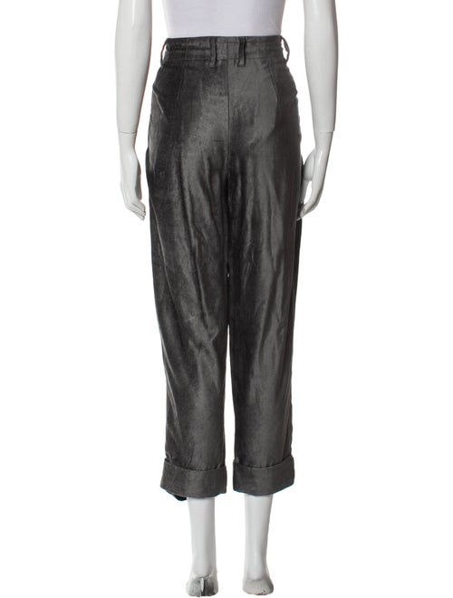 Brunello Cucinelli Velour Straight Leg Pants