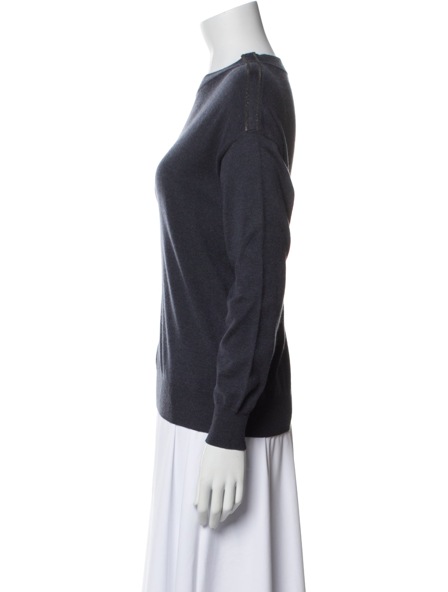 Brunello Cucinelli Cashmere Mock Neck Sweater