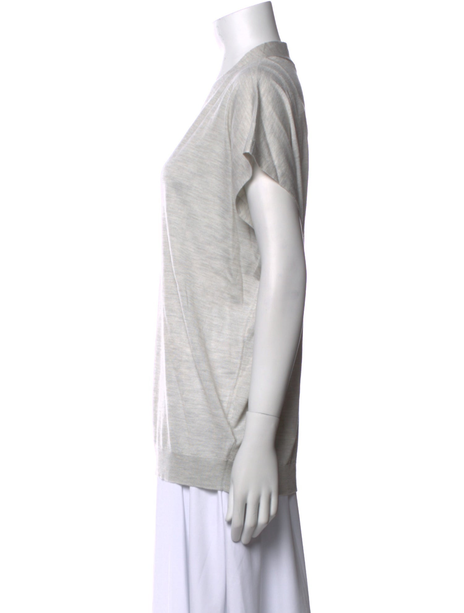 Brunello Cucinelli Cashmere V-Neck Sweater w/ Tags