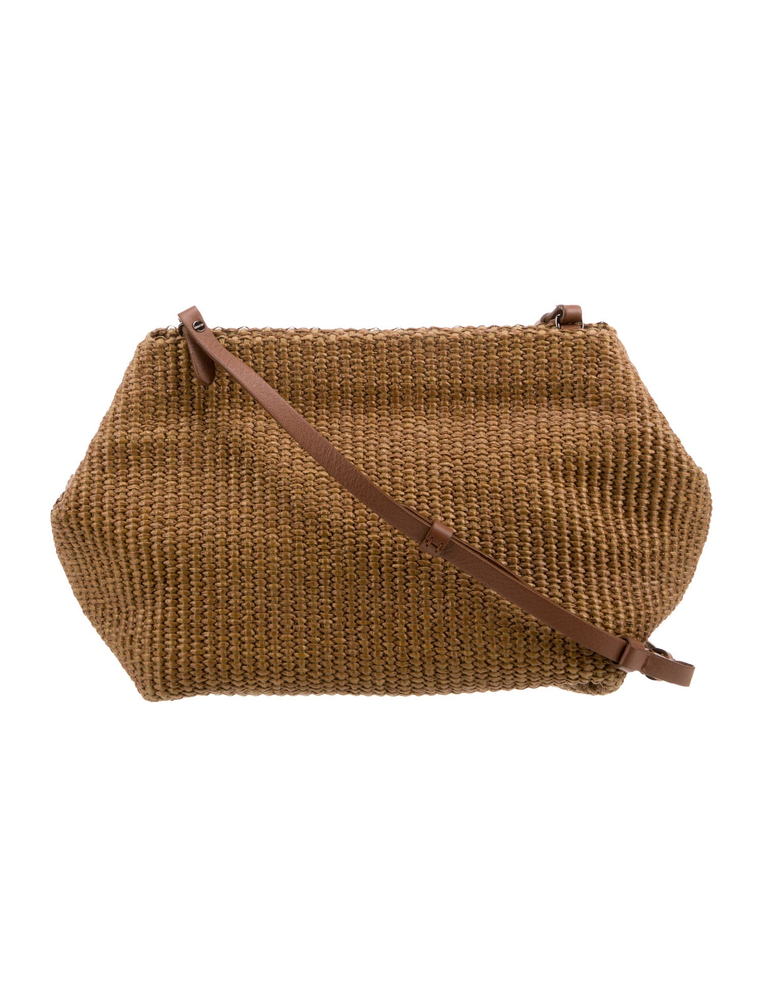 Brunello Cucinelli Straw Crossbody Bag