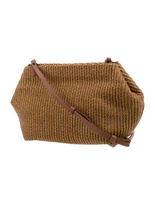 Brunello Cucinelli Straw Crossbody Bag