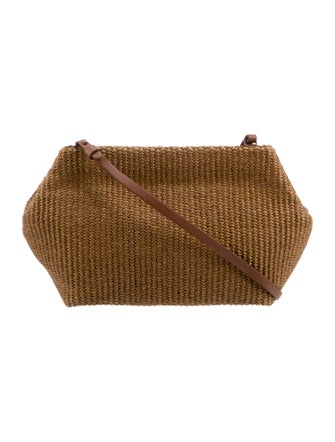 Brunello Cucinelli Straw Crossbody Bag