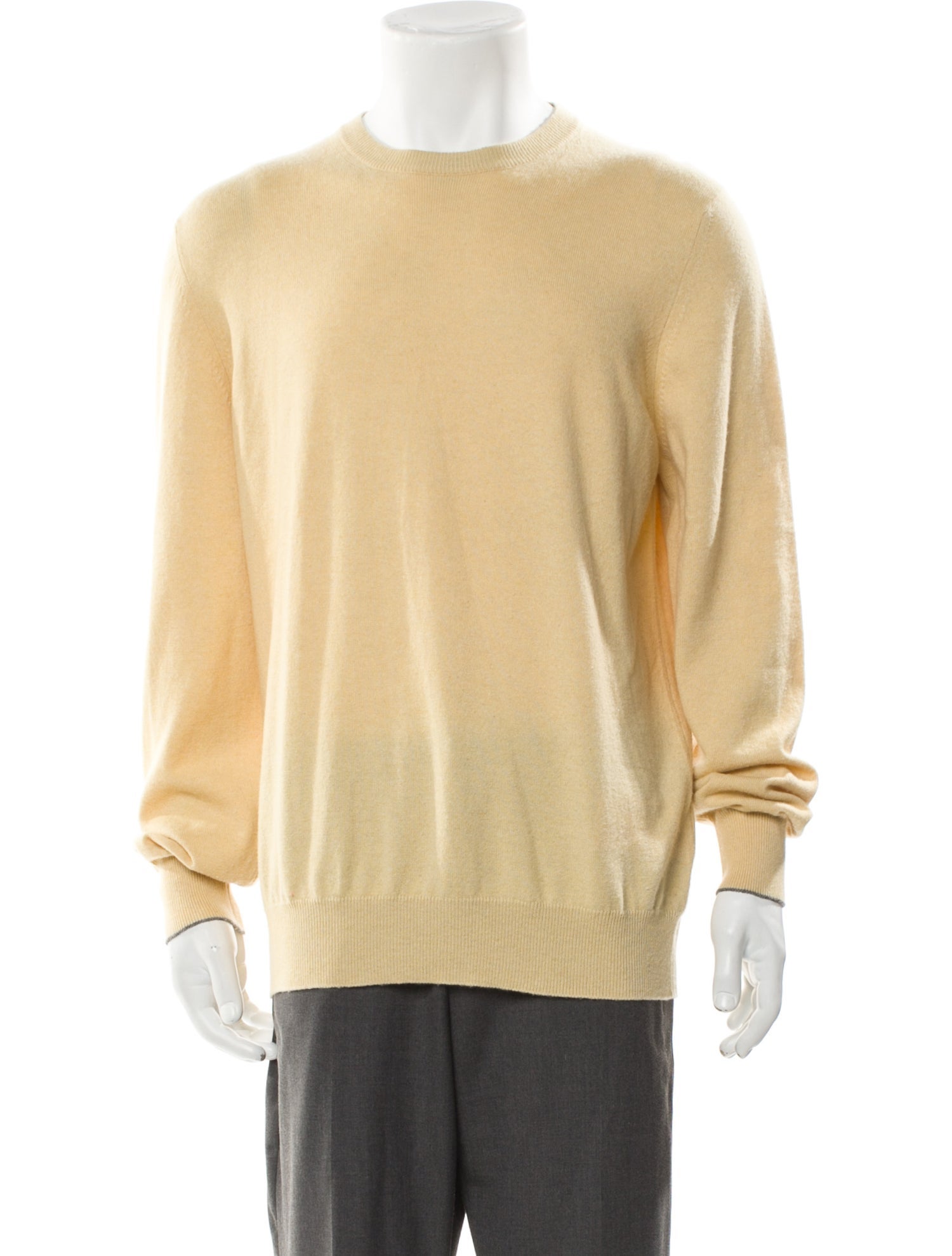 Brunello Cucinelli Cashmere Crew Neck Pullover