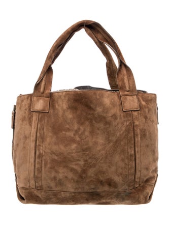 Brunello Cucinelli Suede Shoulder Bag