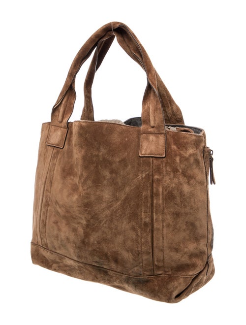 Brunello Cucinelli Suede Shoulder Bag