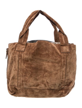 Brunello Cucinelli Suede Shoulder Bag