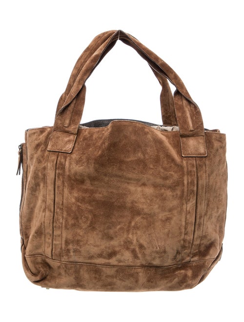 Brunello Cucinelli Suede Shoulder Bag