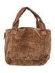 Brunello Cucinelli Suede Shoulder Bag